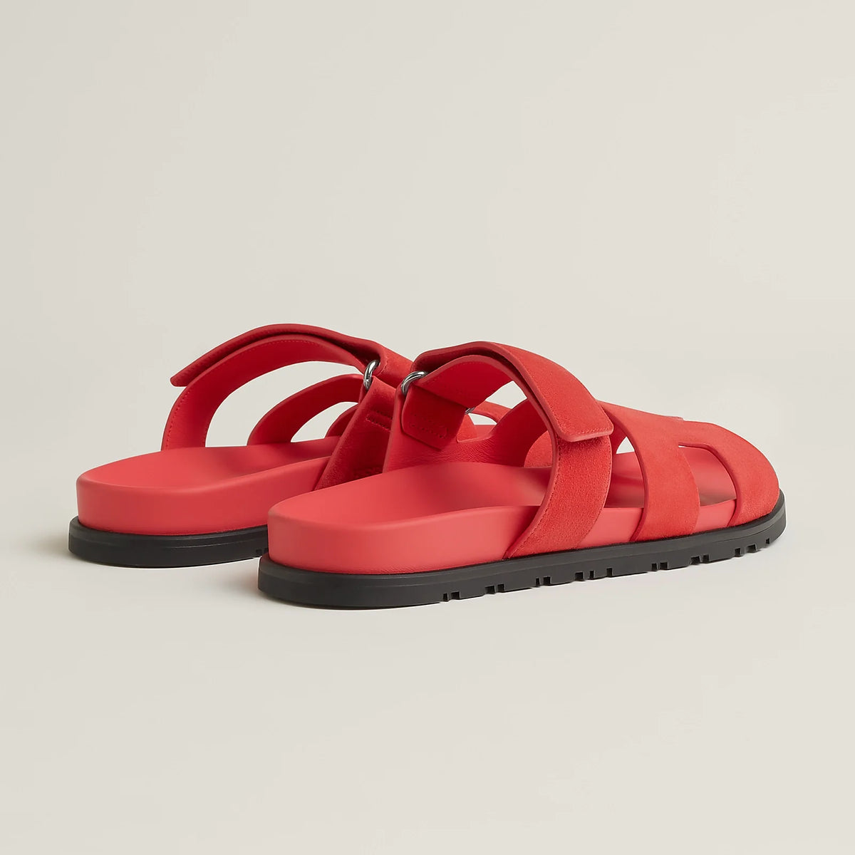 Rose Vermillon - Beige Perlino Chypre Sandal