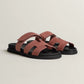Rose Vermillon - Beige Perlino Chypre Sandal