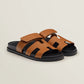 Rose Vermillon - Beige Perlino Chypre Sandal
