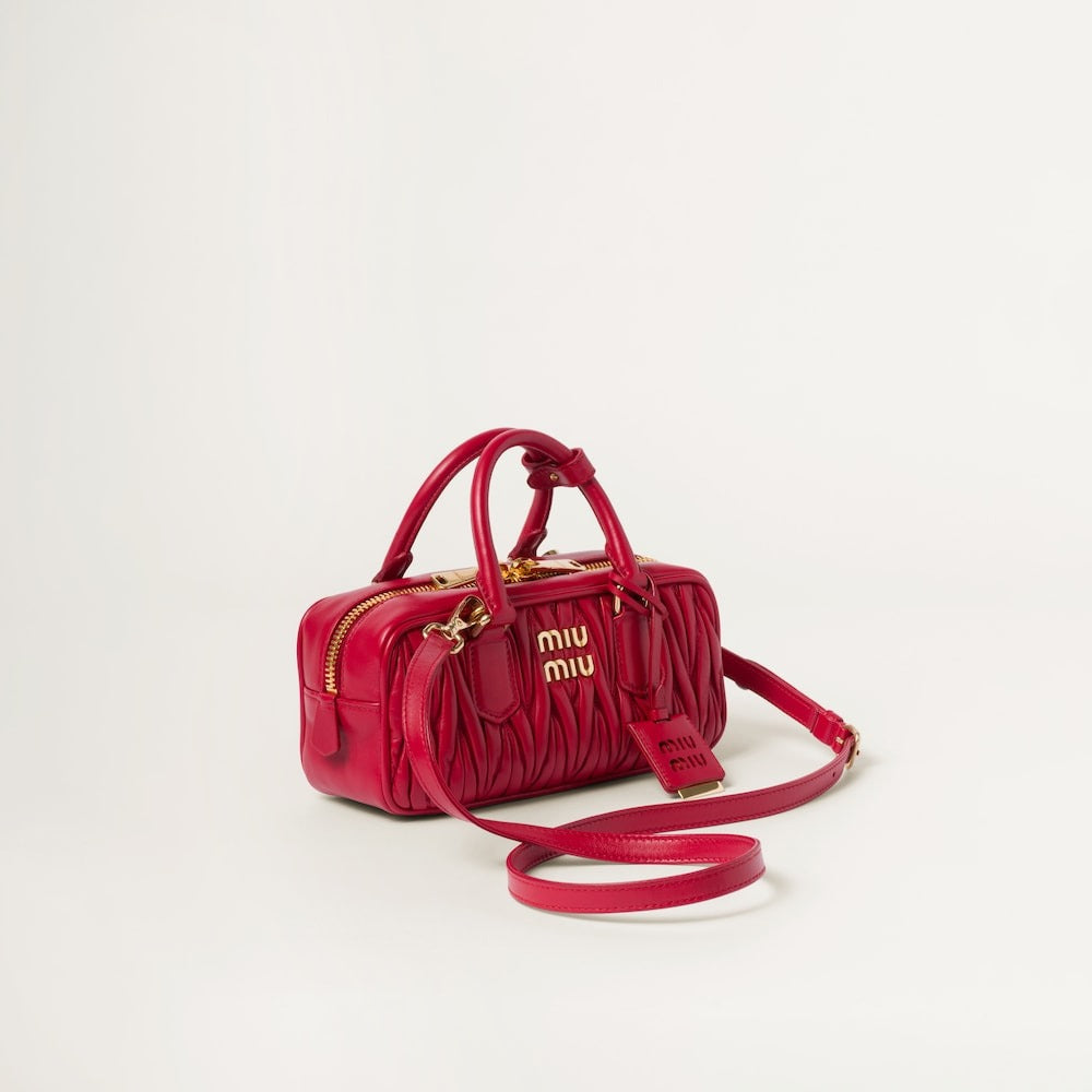 Miu Miu Arcadie Matelassé Nappa Leather Bag