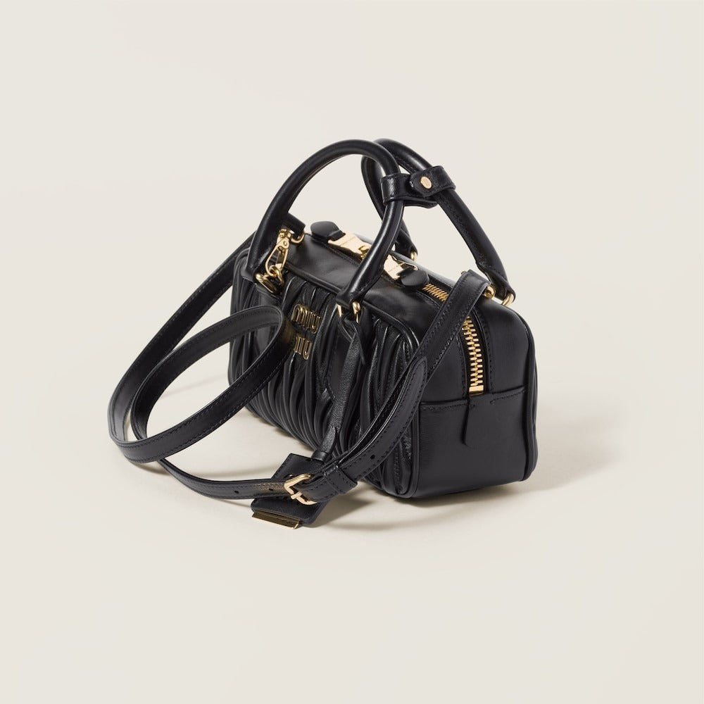 Miu Miu Arcadie Matelassé Nappa Leather Bag