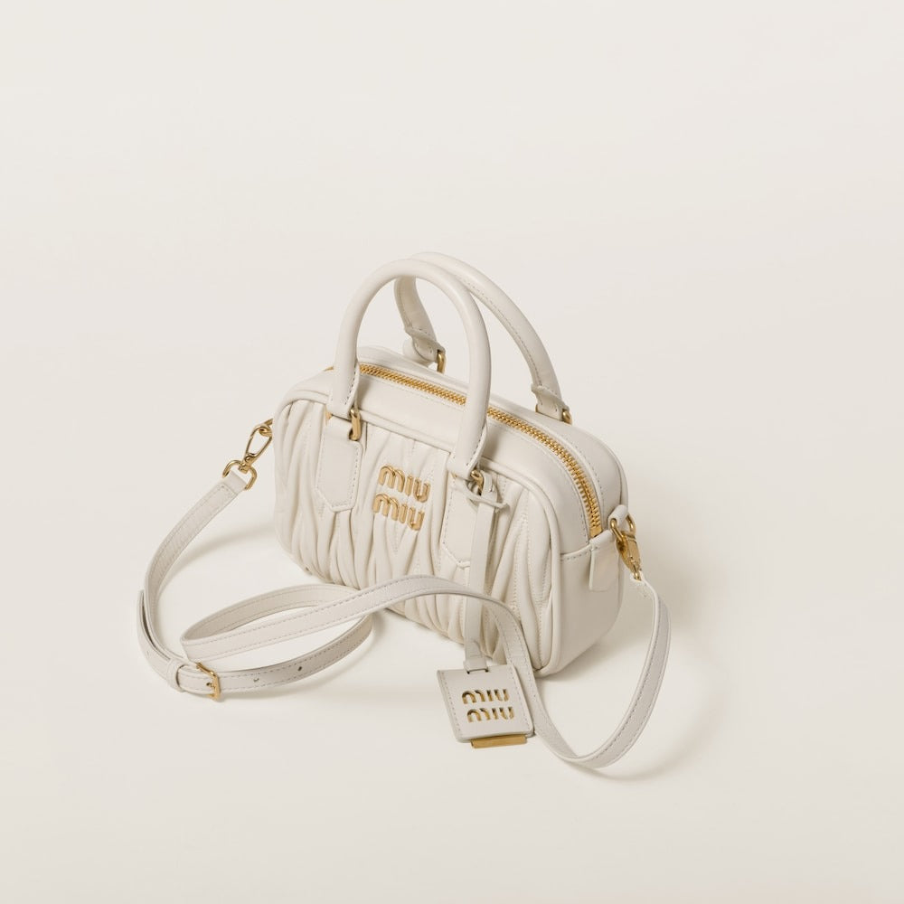Miu Miu Arcadie Matelassé Nappa Leather Bag