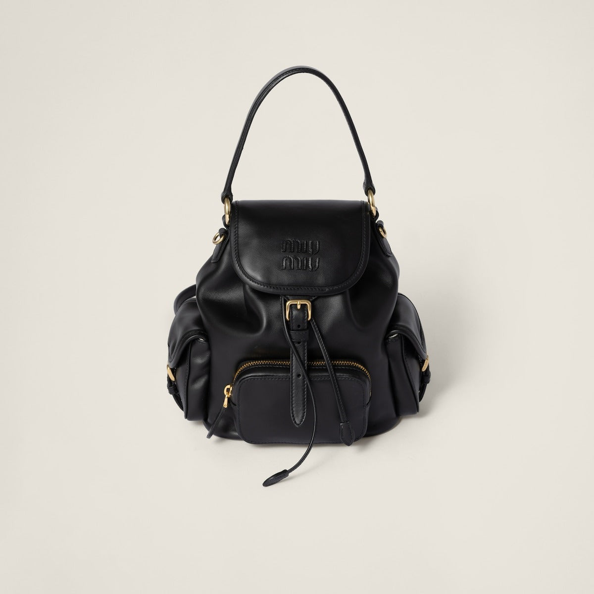 Miu Miu Leather Backpack
