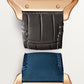 Santos de Cartier Medium 35.1mm Rose Gold Blue Crown Silver Dial Alligator Strap Self-Winding Watch