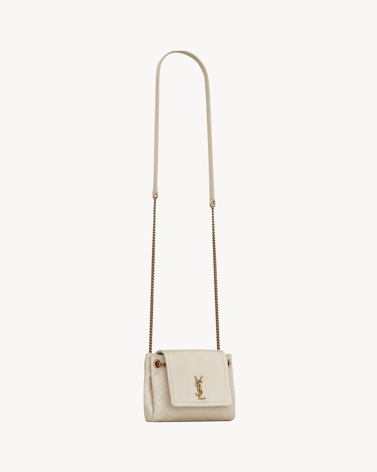 Saint Laurent Mini Nolita In Lambskin