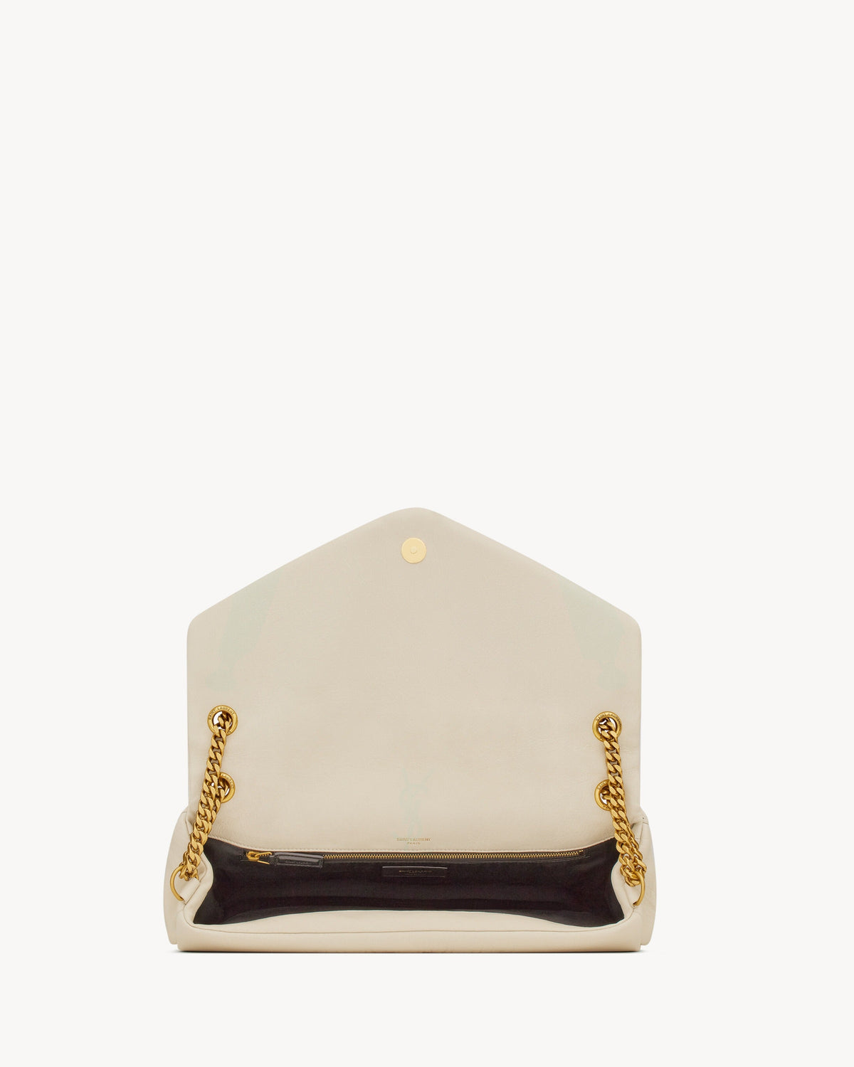 Saint Laurent Calypso Large In Grained Lambskin
