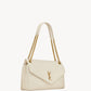 Saint Laurent Calypso Large In Grained Lambskin