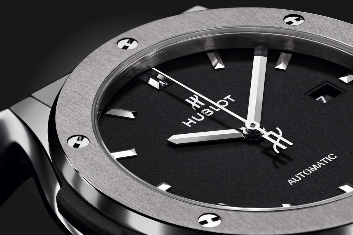 Classic Fusion Titanium on Rubber Watch