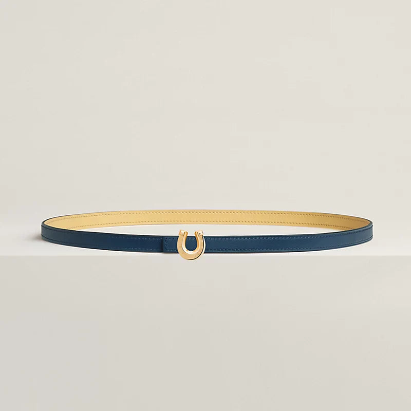 Lucky Jockette Belt Buckle & Reversible Leather Strap 13 MM