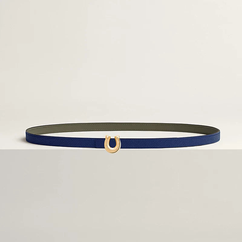 Lucky Jockette Belt Buckle & Reversible Leather Strap 13 MM