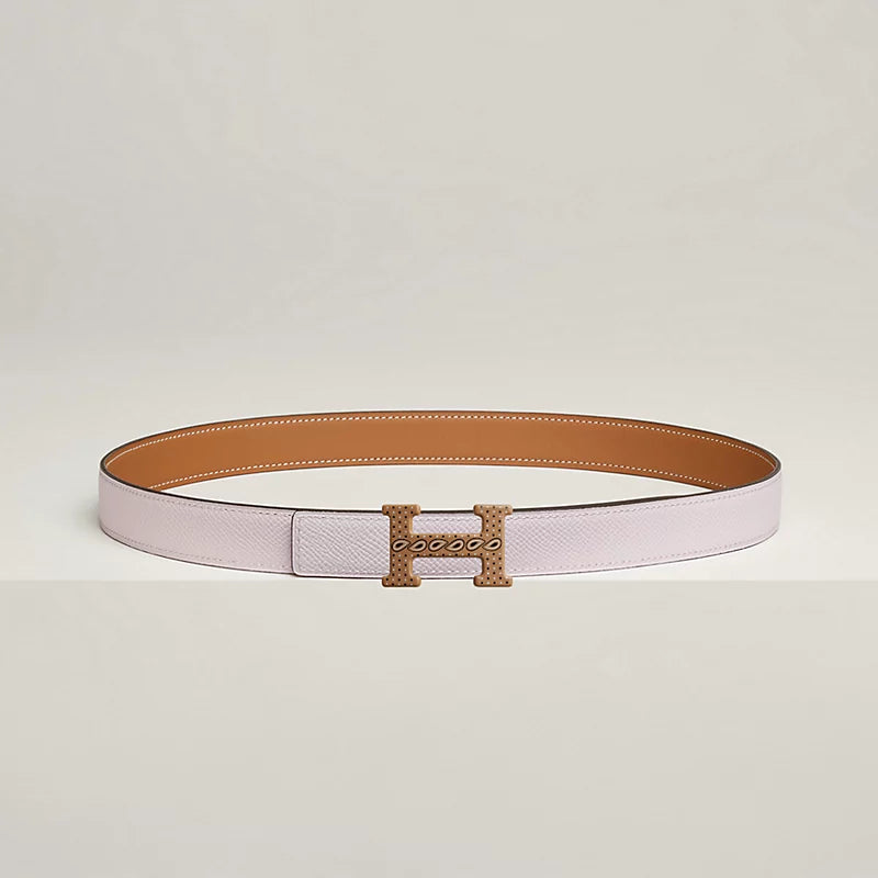 H Email Bandana belt buckle & Bandana leather strap 24 mm