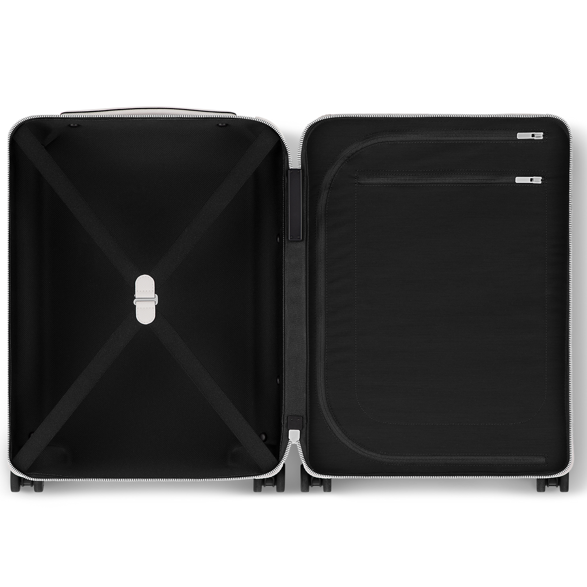 حقيبة سفر Horizon 55 بحجم مقصورة الطائرة من قماش الكانفاس المطلي بنقشة Monogram ومزينة بزخارف الكرز