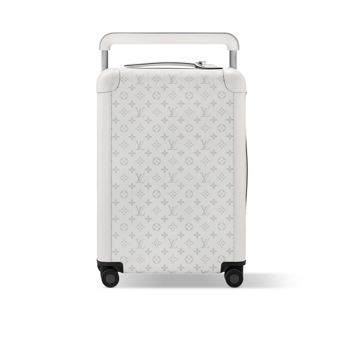 حقيبة سفر Horizon 55 بحجم مقصورة الطائرة من قماش الكانفاس المطلي بنقشة Monogram ومزينة بزخارف الكرز