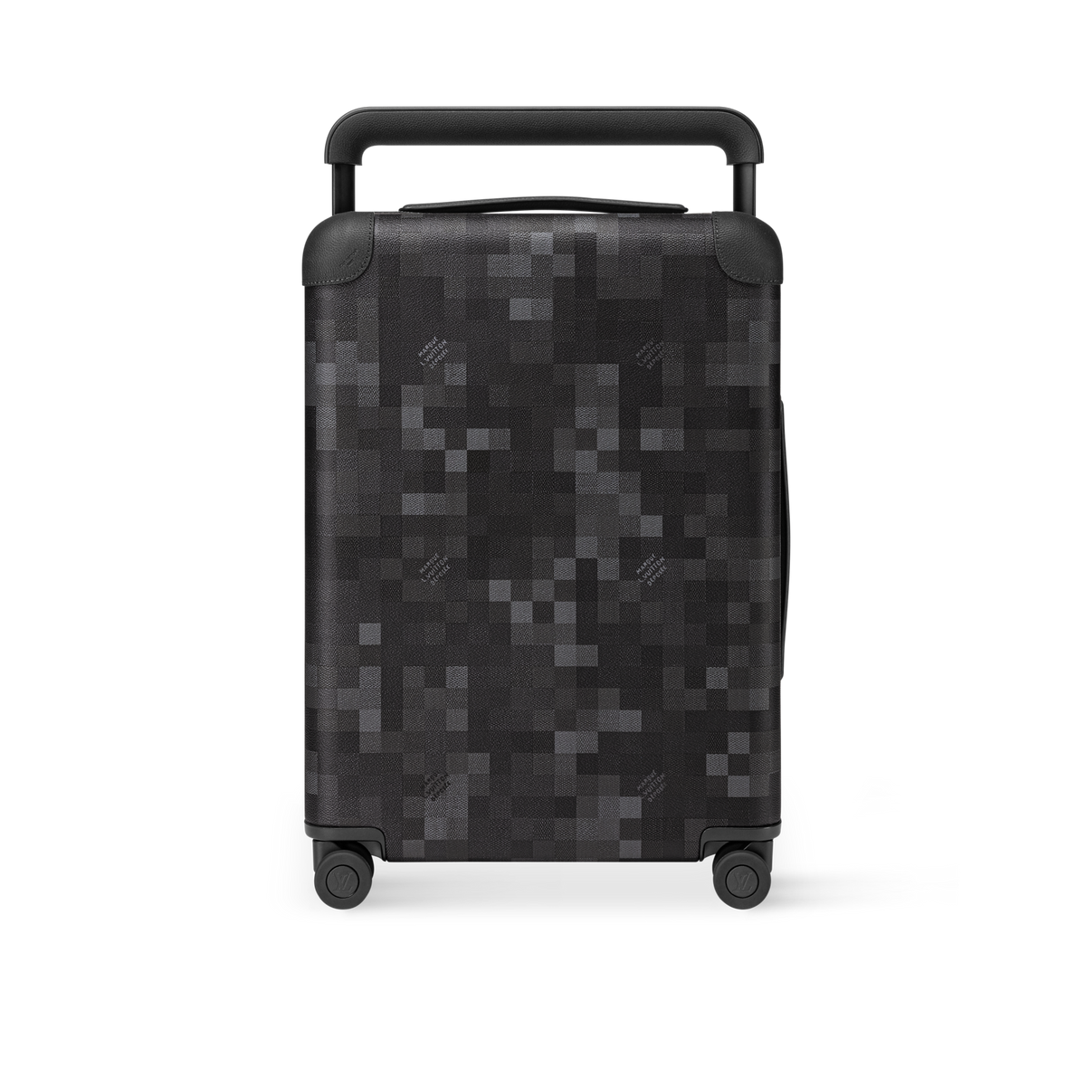 حقيبة سفر Horizon 55 بحجم مقصورة الطائرة من قماش الكانفاس المطلي بنقشة Monogram ومزينة بزخارف الكرز