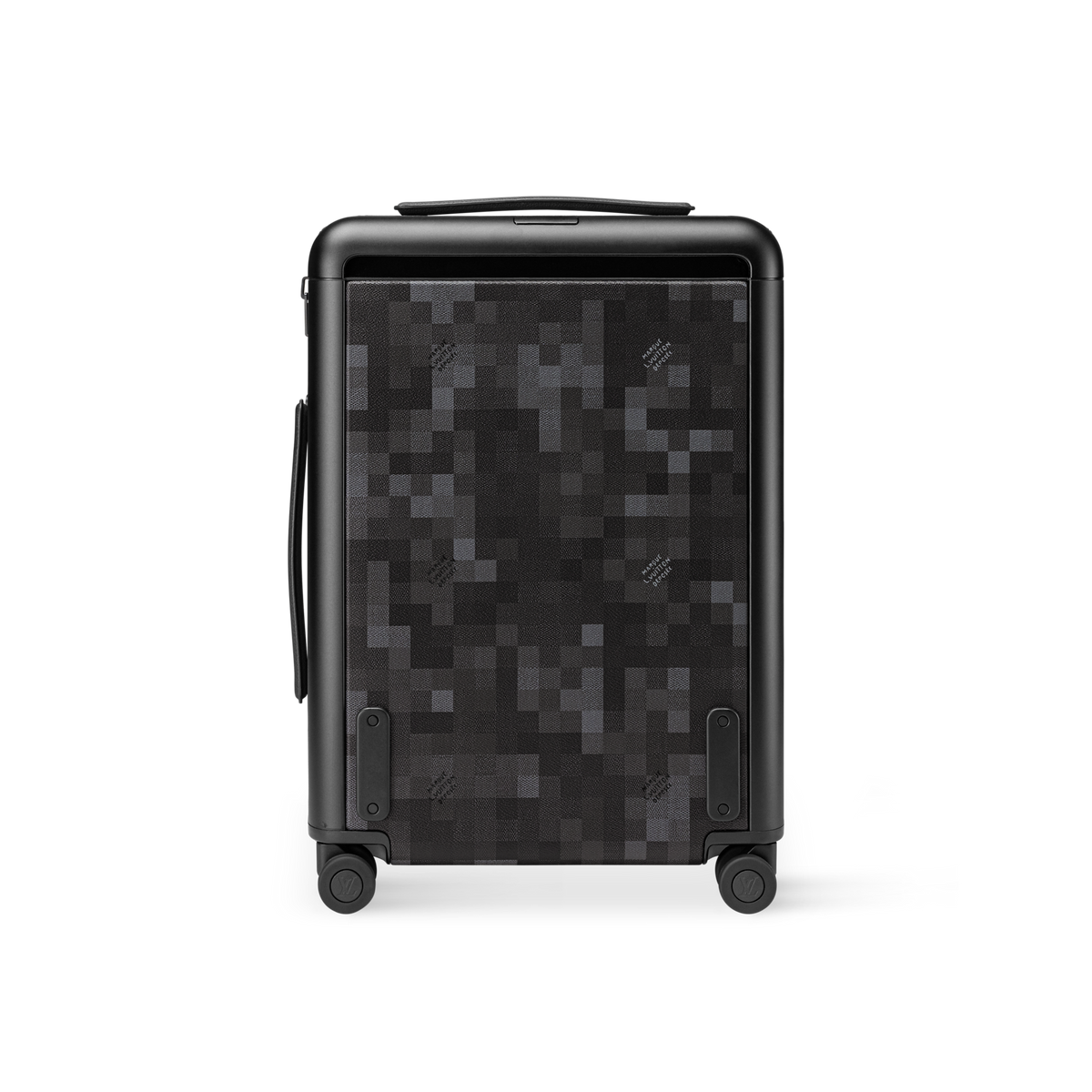 حقيبة سفر Horizon 55 بحجم مقصورة الطائرة من قماش الكانفاس المطلي بنقشة Monogram ومزينة بزخارف الكرز