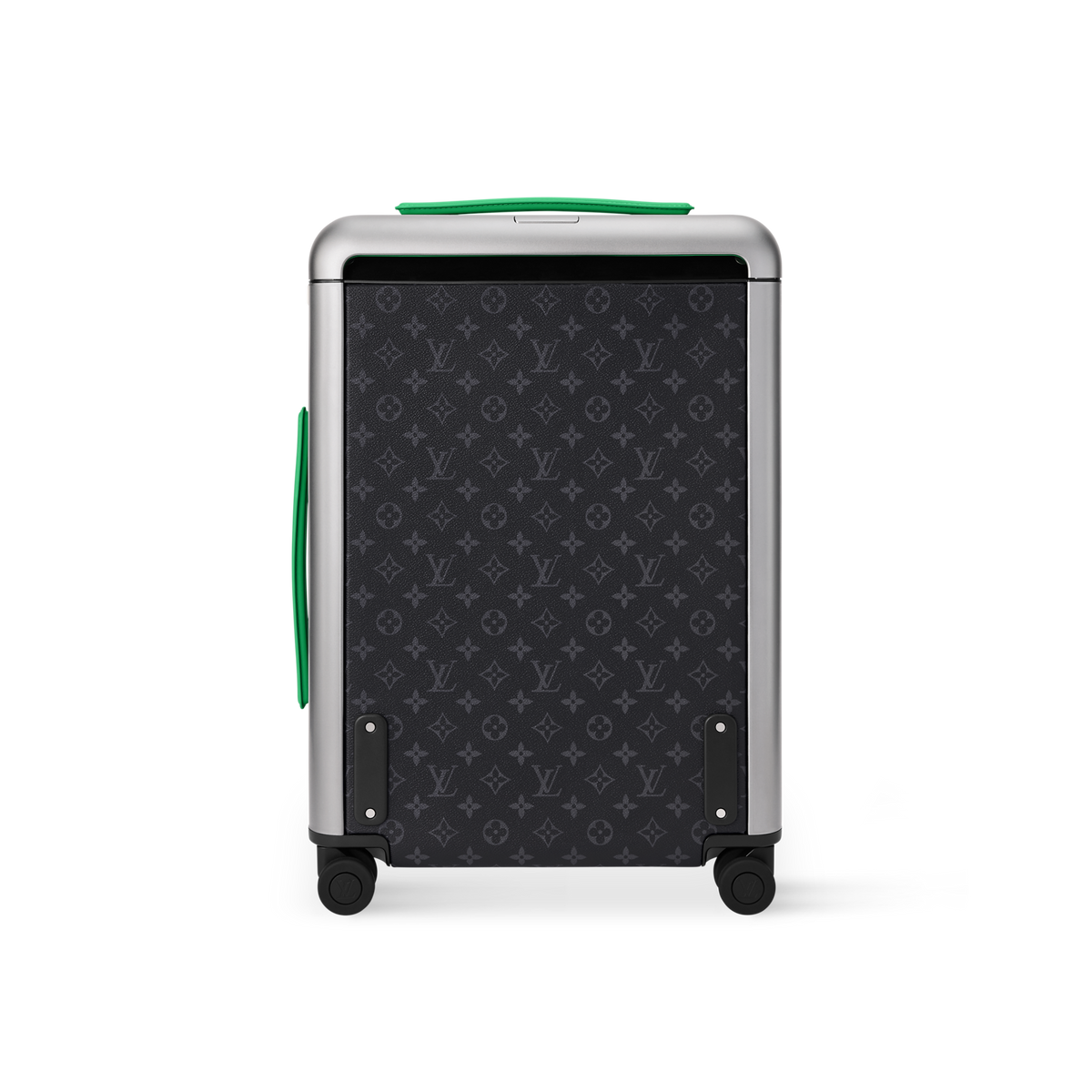 حقيبة سفر Horizon 55 بحجم مقصورة الطائرة من قماش الكانفاس المطلي بنقشة Monogram ومزينة بزخارف الكرز