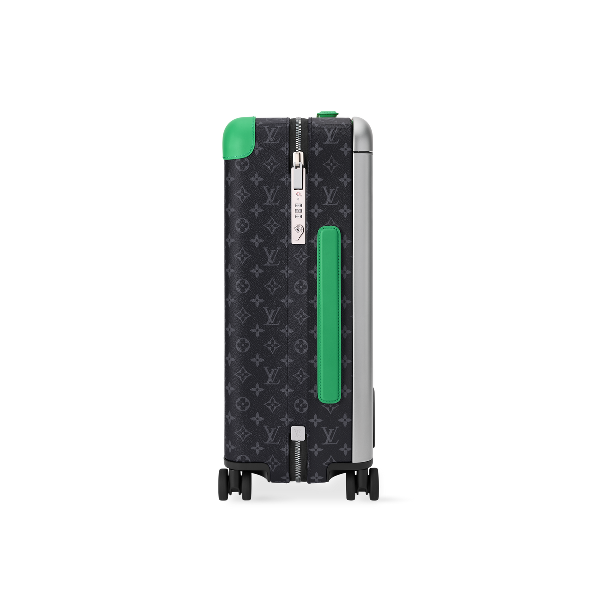 حقيبة سفر Horizon 55 بحجم مقصورة الطائرة من قماش الكانفاس المطلي بنقشة Monogram ومزينة بزخارف الكرز
