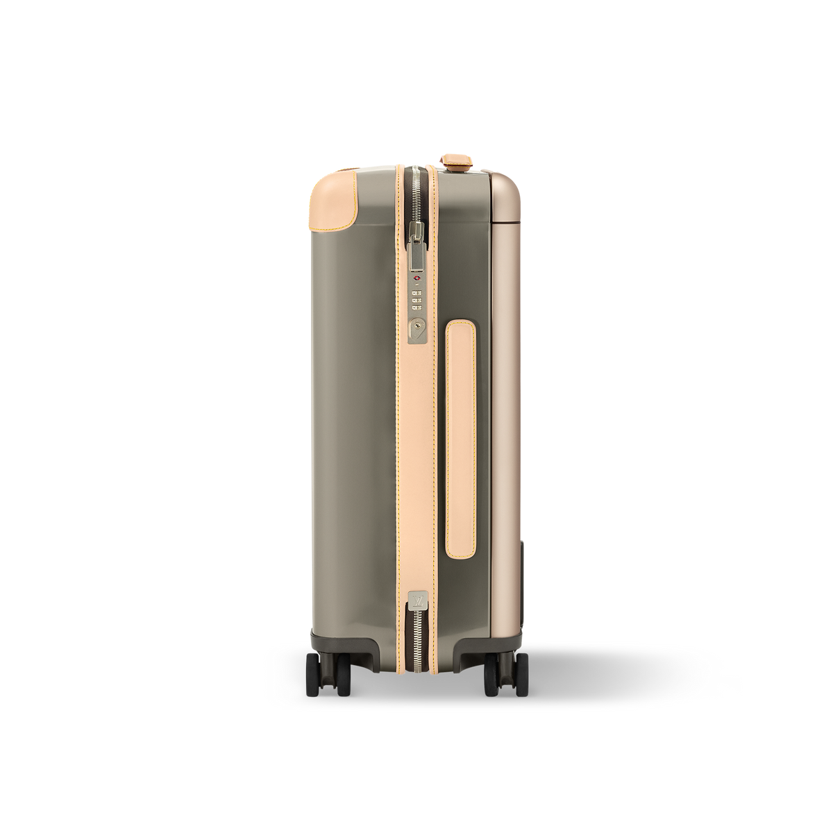 حقيبة سفر Horizon 55 بحجم مقصورة الطائرة من قماش الكانفاس المطلي بنقشة Monogram ومزينة بزخارف الكرز