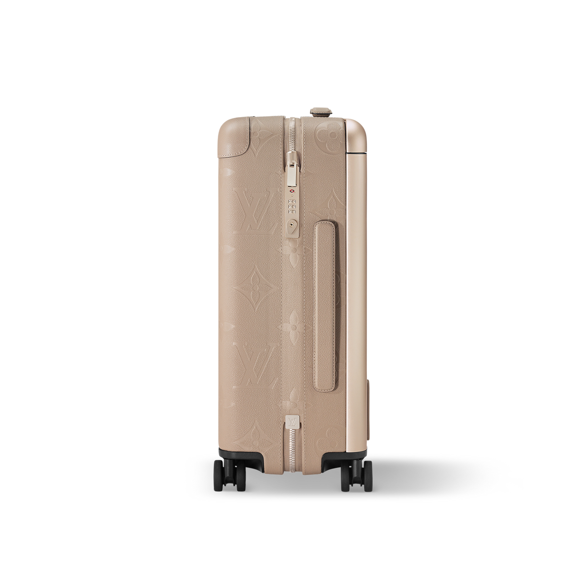 حقيبة سفر Horizon 55 بحجم مقصورة الطائرة من قماش الكانفاس المطلي بنقشة Monogram ومزينة بزخارف الكرز
