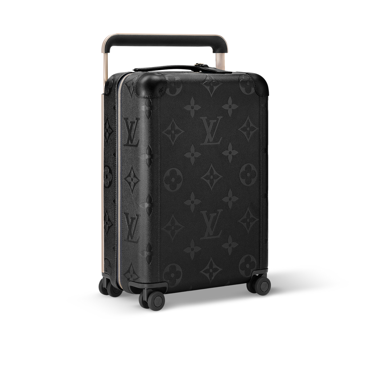 حقيبة سفر Horizon 55 بحجم مقصورة الطائرة من قماش الكانفاس المطلي بنقشة Monogram ومزينة بزخارف الكرز