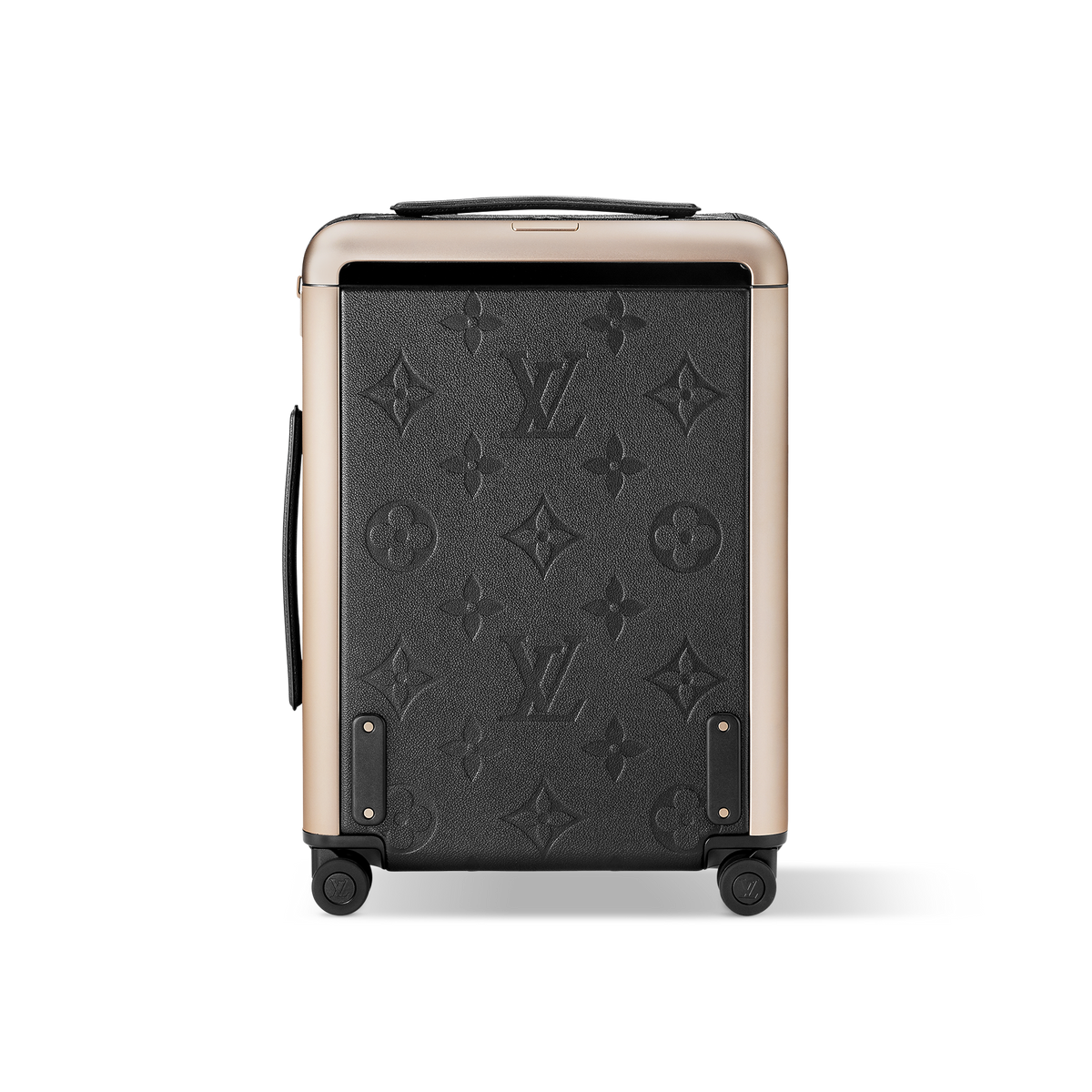 حقيبة سفر Horizon 55 بحجم مقصورة الطائرة من قماش الكانفاس المطلي بنقشة Monogram ومزينة بزخارف الكرز