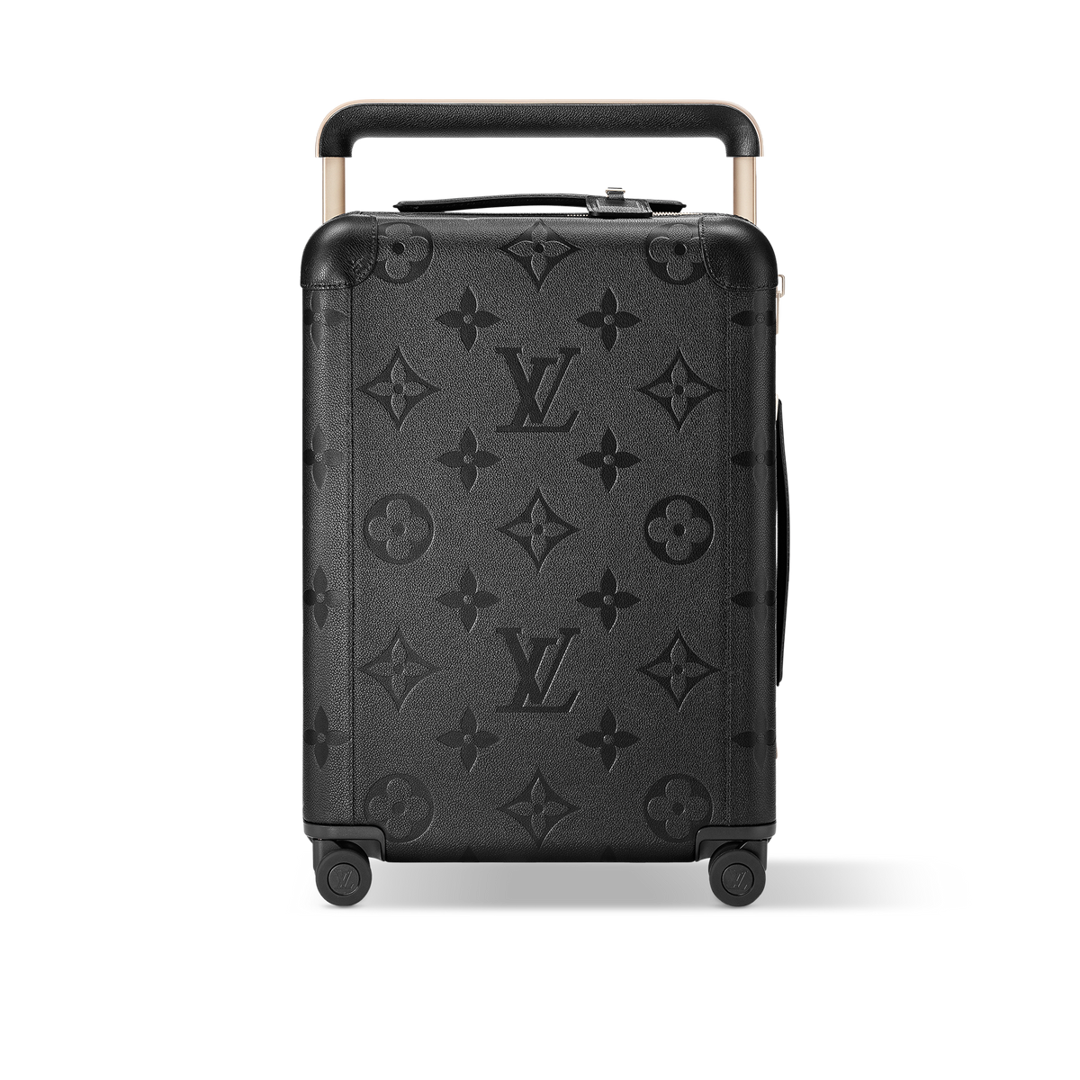 حقيبة سفر Horizon 55 بحجم مقصورة الطائرة من قماش الكانفاس المطلي بنقشة Monogram ومزينة بزخارف الكرز