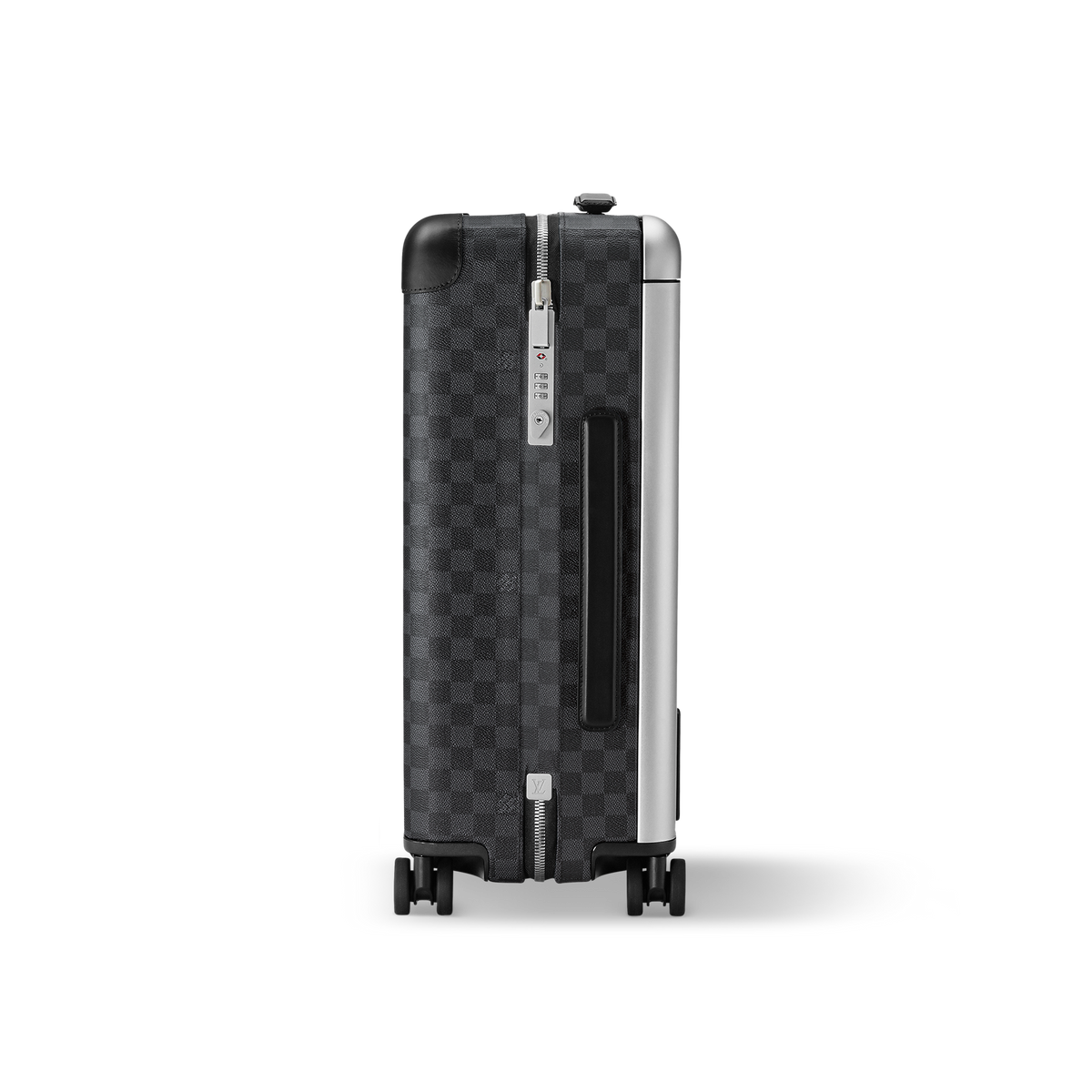 حقيبة سفر Horizon 55 بحجم مقصورة الطائرة من قماش الكانفاس المطلي بنقشة Monogram ومزينة بزخارف الكرز