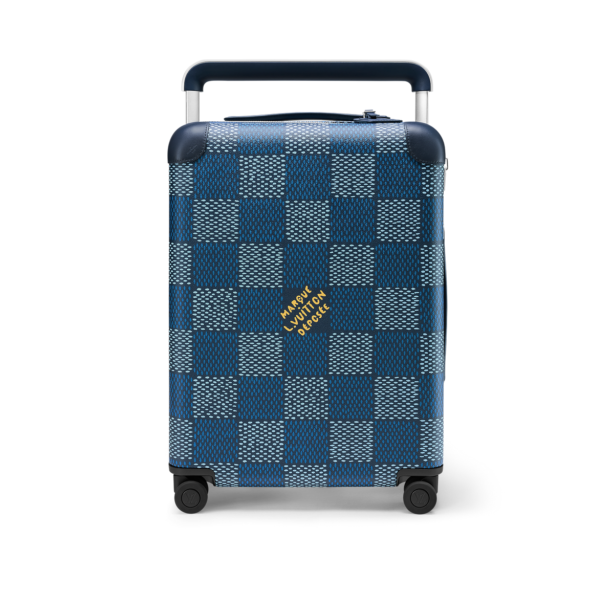 حقيبة سفر Horizon 55 من قماش الكانفاس المطلي بنقشة Monogram ومزينة بزخارف الكرز