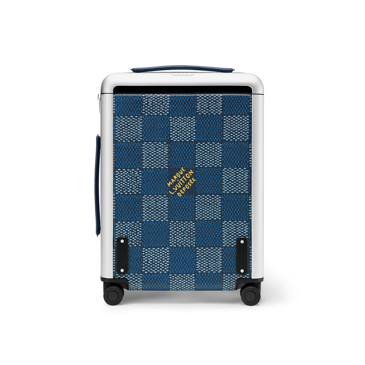 حقيبة سفر Horizon 55 بحجم مقصورة الطائرة من قماش الكانفاس المطلي بنقشة Monogram ومزينة بزخارف الكرز