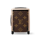 حقيبة سفر Horizon 55 بحجم مقصورة الطائرة من قماش الكانفاس المطلي بنقشة Monogram ومزينة بزخارف الكرز