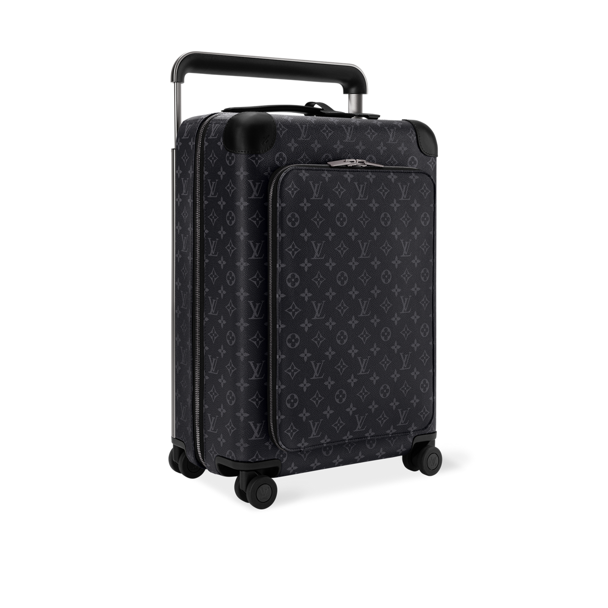 حقيبة سفر Horizon 55 بحجم مقصورة الطائرة من قماش الكانفاس المطلي بنقشة Monogram ومزينة بزخارف الكرز