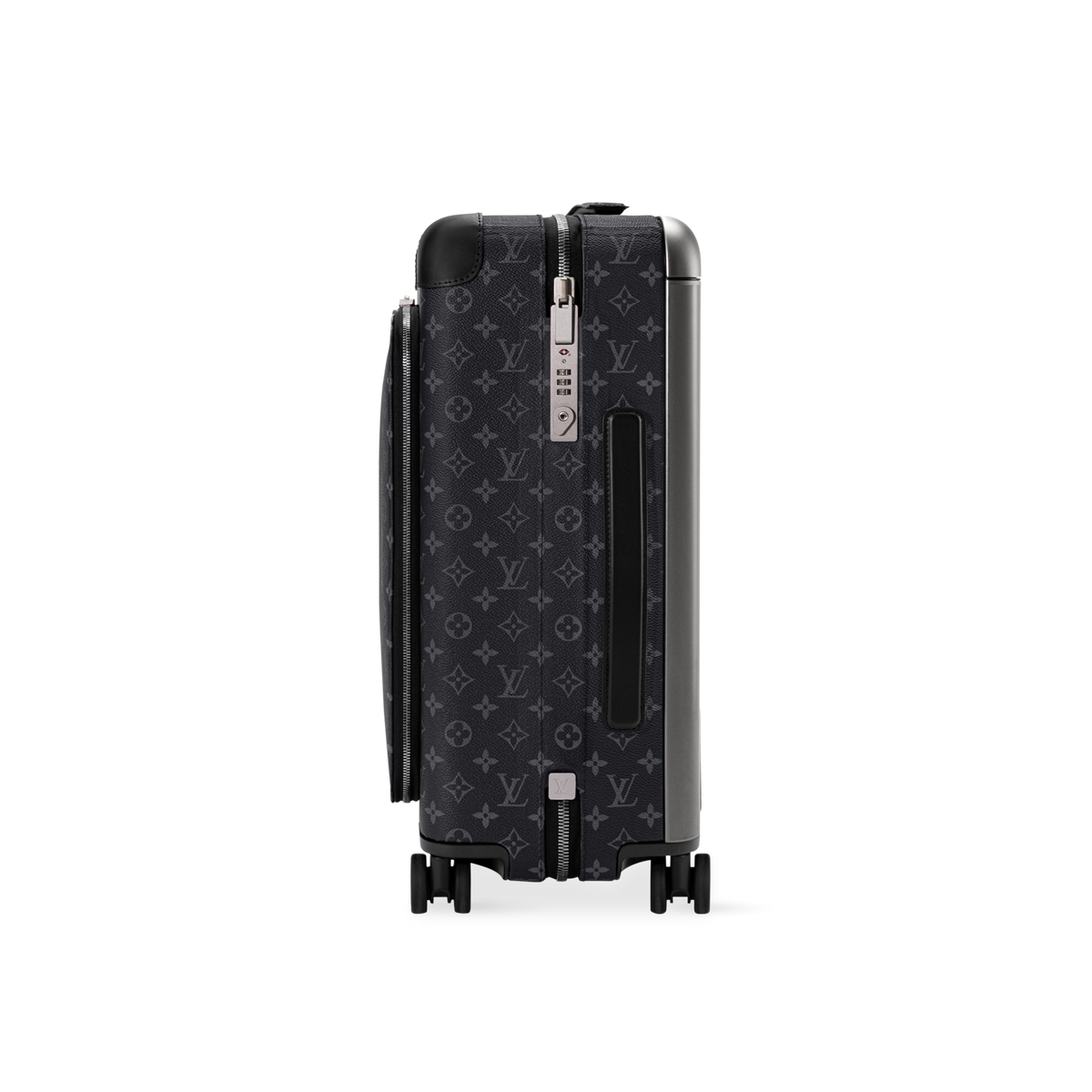 حقيبة سفر Horizon 55 بحجم مقصورة الطائرة من قماش الكانفاس المطلي بنقشة Monogram ومزينة بزخارف الكرز