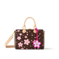 حقيبة Speedy Bandoulière 25 بنقشة Monogram Cherry Blossom Sakura باللون البني