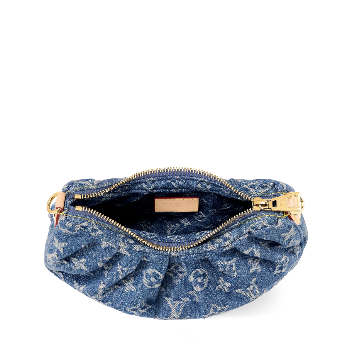 Pochette Valley Denim Fuchsia Cross-Body Bag