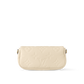 حقيبة Ivy Wallet on Chain بنقش Monogram Empreinte باللون الكريمي، تُحمل بوضعية كروس بودي