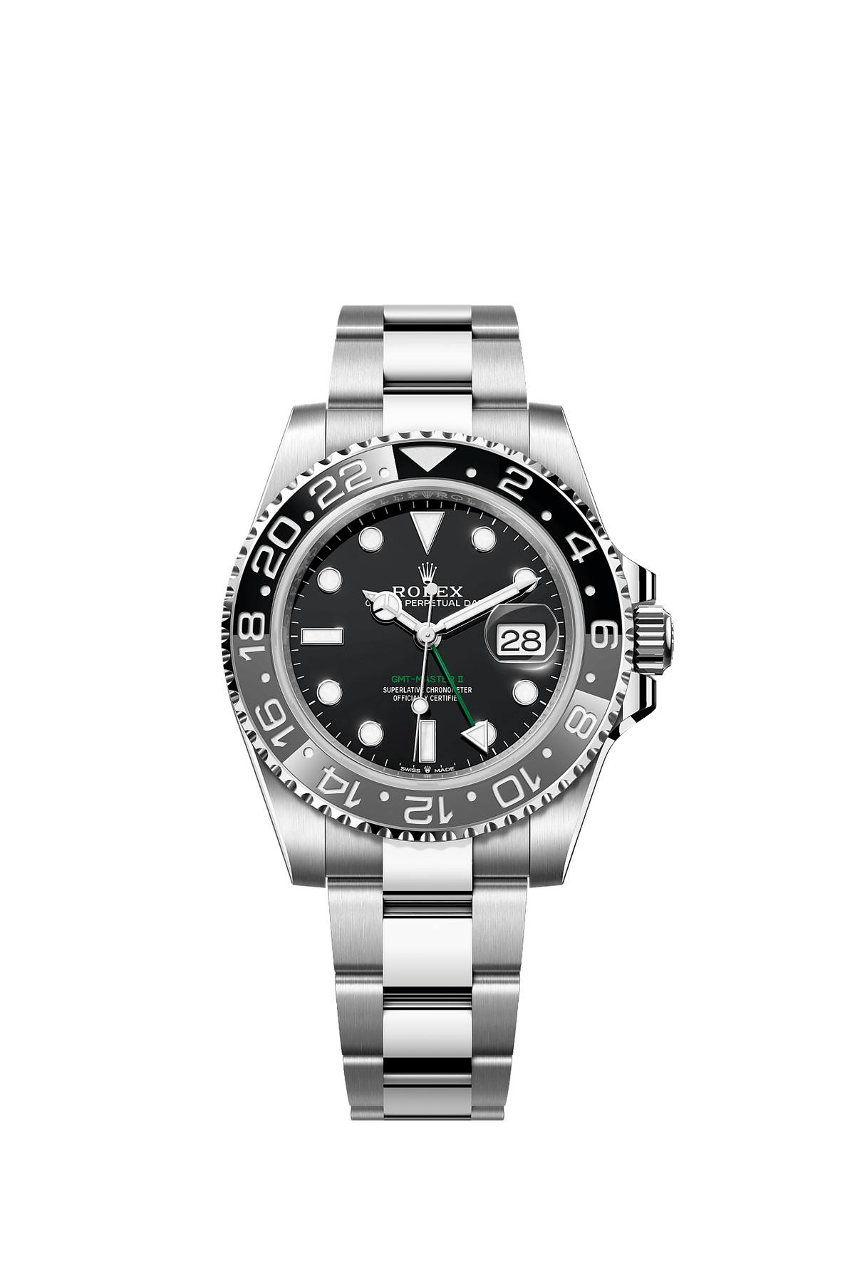 GMT-Master II 40mm Oystersteel Black Dial Oyster Bracelet Self-Winding Watch