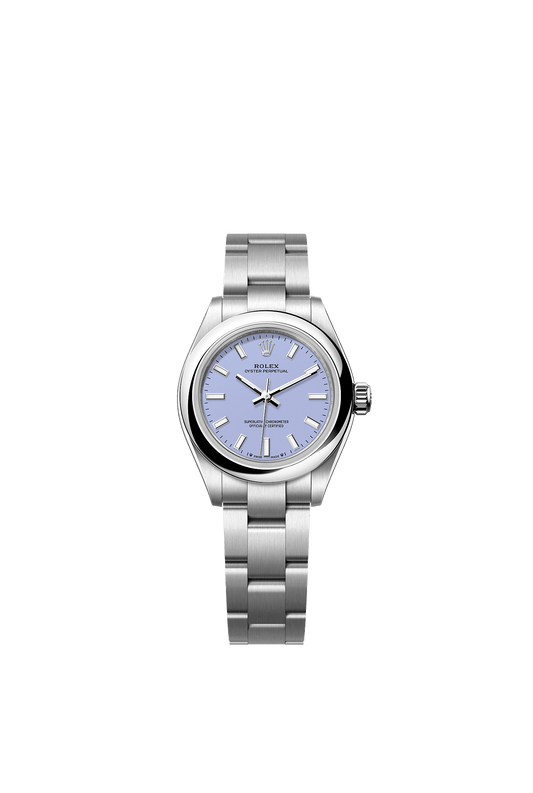Oyster Perpetual 28 Oyster Perpetual Chronometer Watch 28mm Oystersteel Lavender Dial Oyster Bracelet