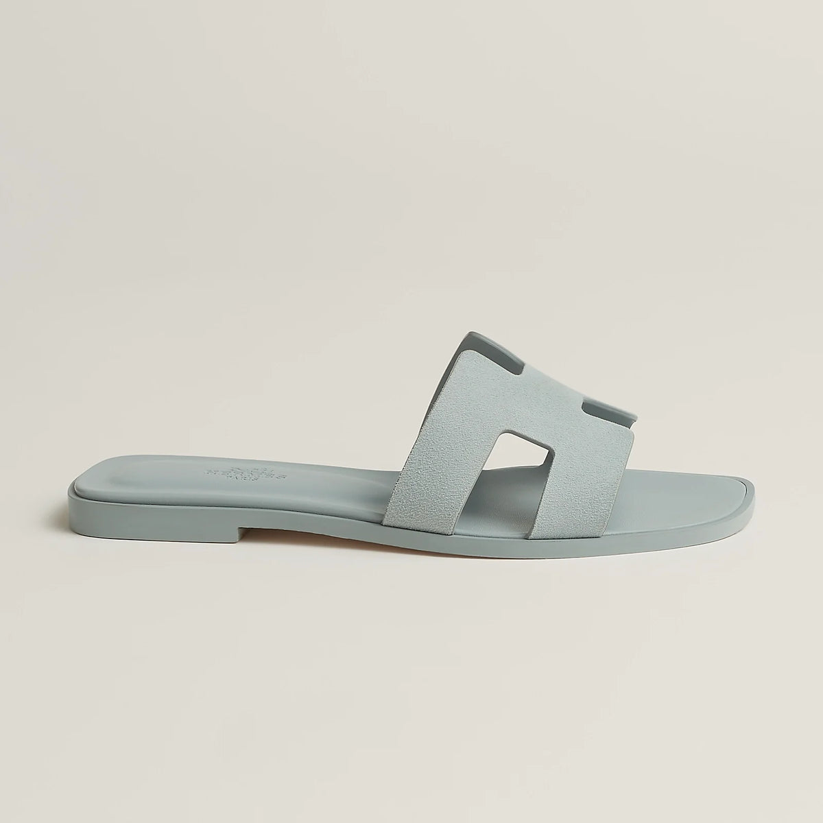 Gris Nuage - Rouge H/Naturel Oran sandal