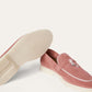 Pink Loafers Velvet