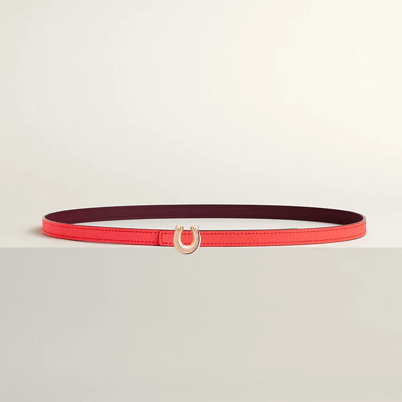 Lucky Jockette Belt Buckle & Reversible Leather Strap 13 MM