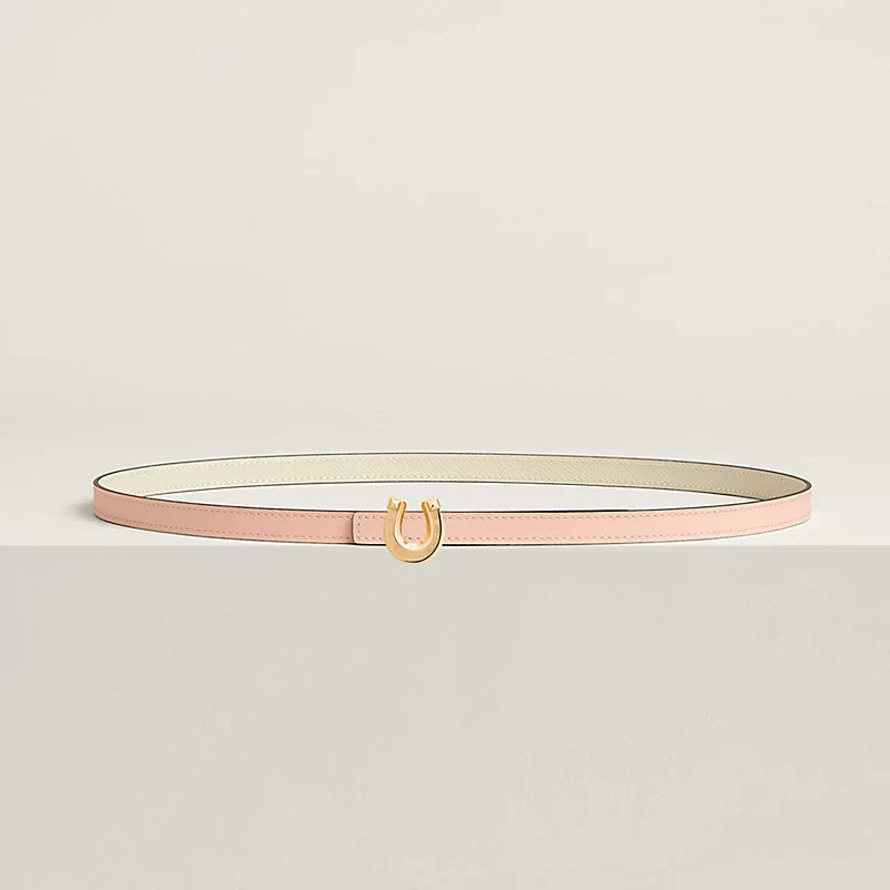 Lucky Jockette Belt Buckle & Reversible Leather Strap 13 MM