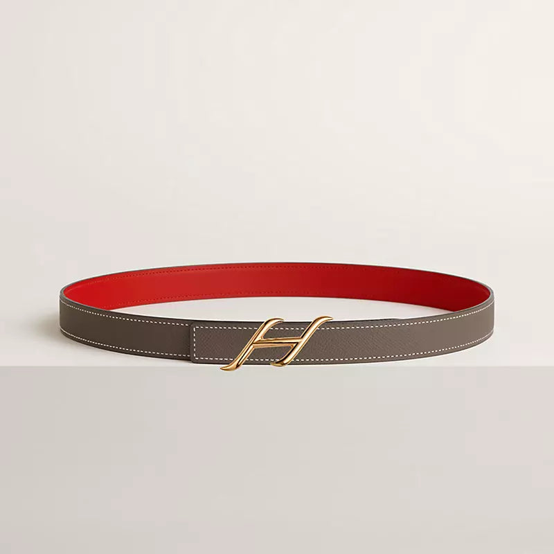 HDN Belt Buckle & Bandana Leather Strap 24 MM