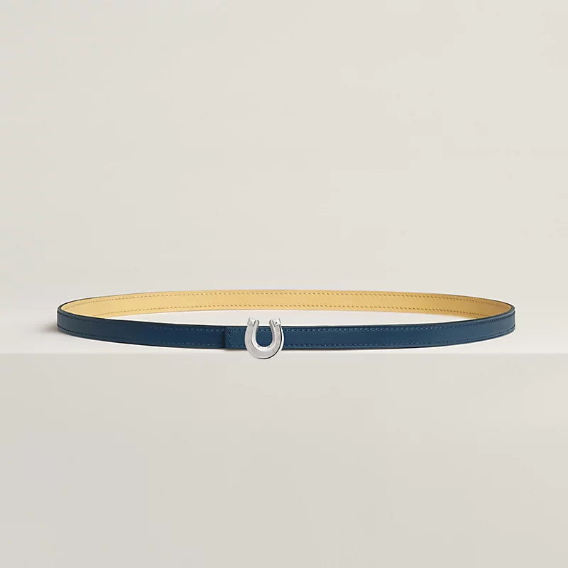 Lucky Jockette Belt Buckle & Reversible Leather Strap 13 MM