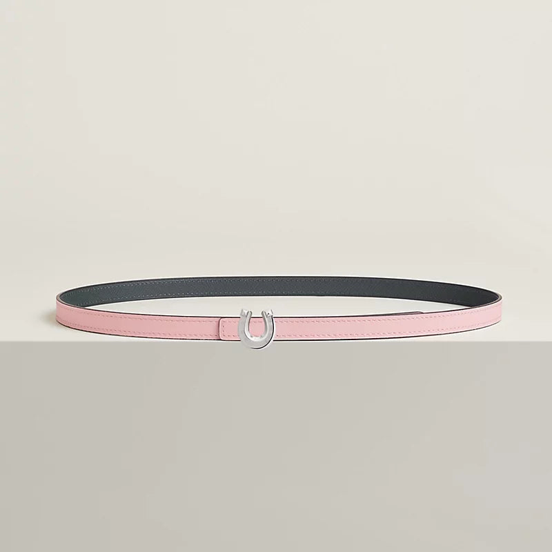Lucky Jockette Belt Buckle & Reversible Leather Strap 13 MM