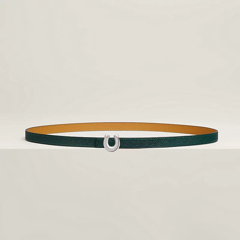 Lucky Jockette Belt Buckle & Reversible Leather Strap 13 MM