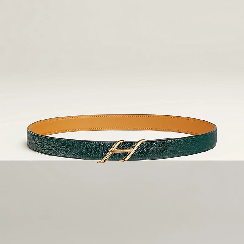 HDN Belt Buckle & Bandana Leather Strap 24 MM