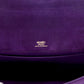 Vintage Kelly Pochette Violet Doblis Gold Hardware